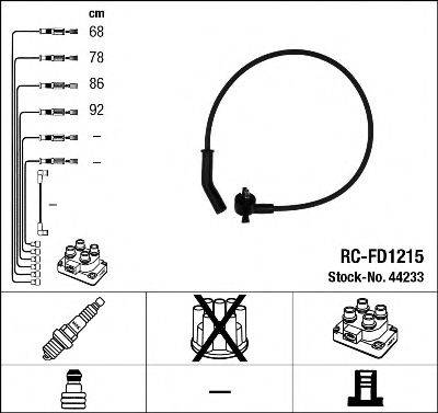 NGK 44233 Комплект проводов зажигания