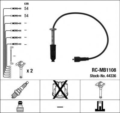 NGK 44336 Комплект проводов зажигания