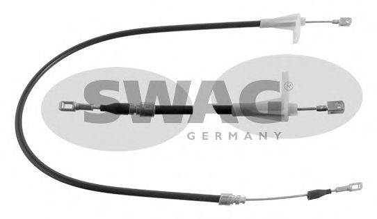SWAG 10400001 Трос, стояночная тормозная система