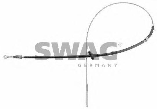 SWAG 10917291 Трос, стоянкова гальмівна система