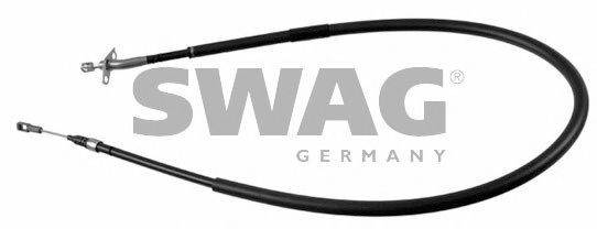 SWAG 10921265 Трос, стояночная тормозная система