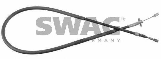 SWAG 10921561 Трос, стояночная тормозная система