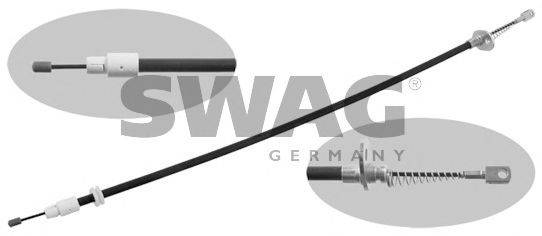 SWAG 10934905 Трос, стоянкова гальмівна система