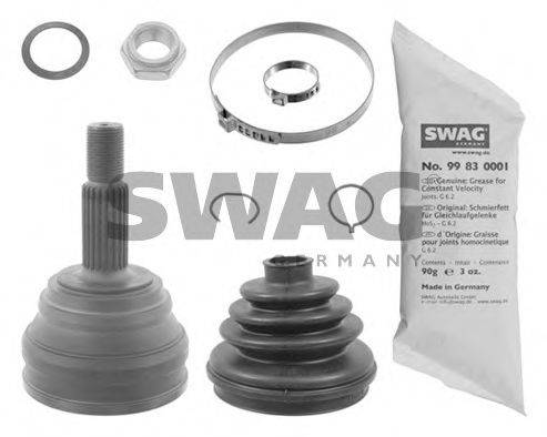 SWAG 30810004 Шарнірний комплект, приводний вал