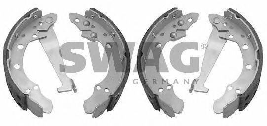 SWAG 30907014 Комплект тормозных колодок