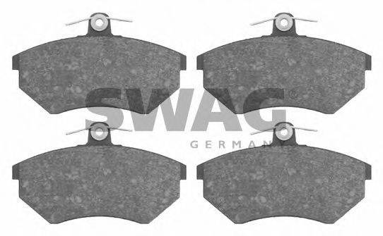 SWAG 30916008 Комплект гальмівних колодок, дискове гальмо