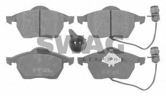 SWAG 30916058 Комплект тормозных колодок, дисковый тормоз