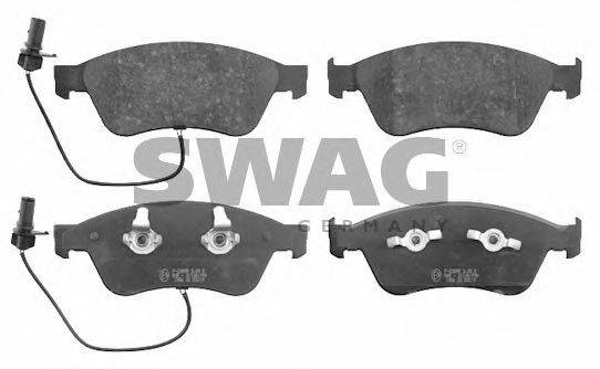 SWAG 30916526 Комплект тормозных колодок, дисковый тормоз