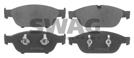 SWAG 30916823 Комплект тормозных колодок, дисковый тормоз