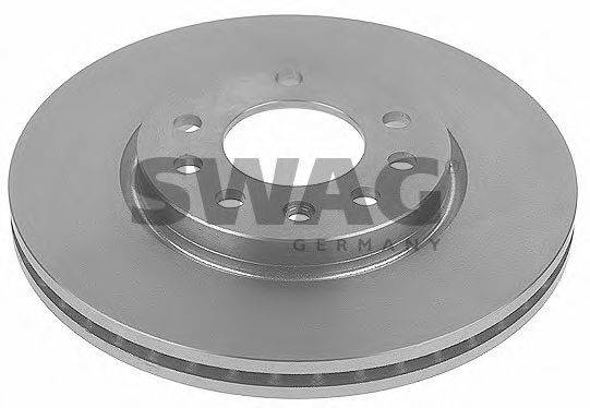 Тормозной диск SWAG 40 91 0745