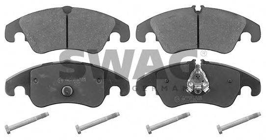SWAG 50116078 Комплект тормозных колодок, дисковый тормоз