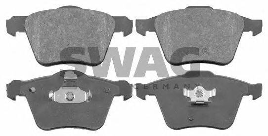 SWAG 55916505 Комплект тормозных колодок, дисковый тормоз