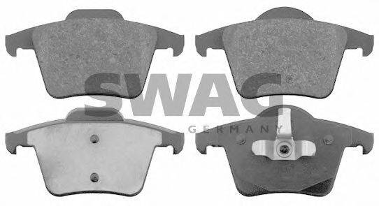 SWAG 55916508 Комплект тормозных колодок, дисковый тормоз
