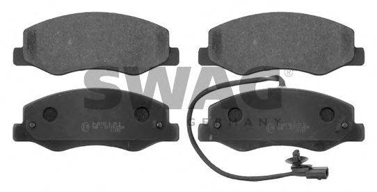 SWAG 60916819 Комплект тормозных колодок, дисковый тормоз