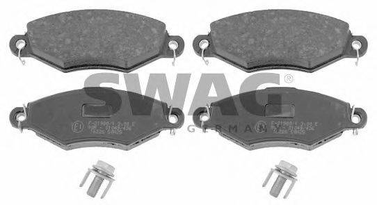 SWAG 62916226 Комплект тормозных колодок, дисковый тормоз