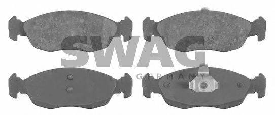 SWAG 62916238 Комплект тормозных колодок, дисковый тормоз