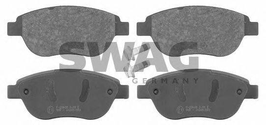 SWAG 62916422 Комплект тормозных колодок, дисковый тормоз