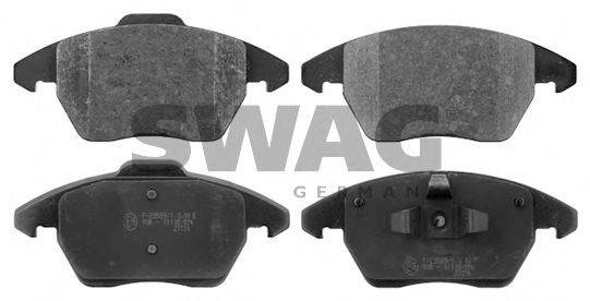 SWAG 62916850 Комплект тормозных колодок, дисковый тормоз