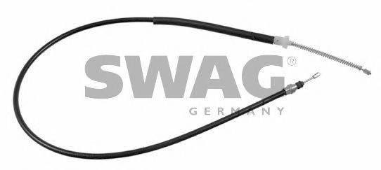 SWAG 62917909 Трос, стояночная тормозная система