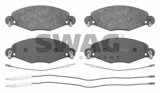 SWAG 64916419 Комплект тормозных колодок, дисковый тормоз
