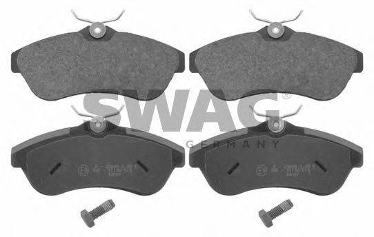 SWAG 64916591 Комплект тормозных колодок, дисковый тормоз