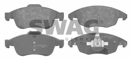 SWAG 64916713 Комплект тормозных колодок, дисковый тормоз