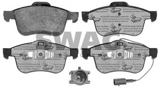SWAG 70116059 Комплект тормозных колодок, дисковый тормоз