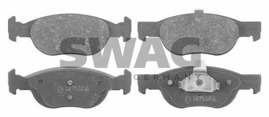 SWAG 70916372 Комплект тормозных колодок, дисковый тормоз