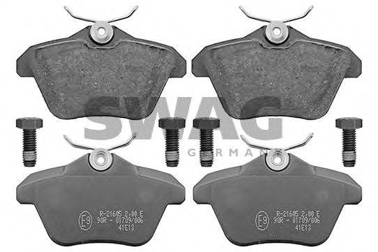 SWAG 72116103 Комплект тормозных колодок, дисковый тормоз