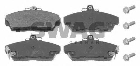 SWAG 85916114 Комплект тормозных колодок, дисковый тормоз