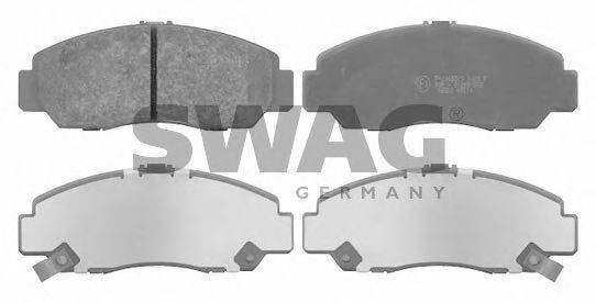 SWAG 85916553 Комплект тормозных колодок, дисковый тормоз