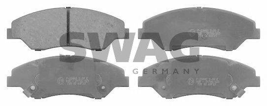 SWAG 91916557 Комплект тормозных колодок, дисковый тормоз
