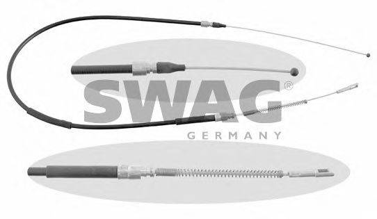 SWAG 99910592 Трос, стояночная тормозная система