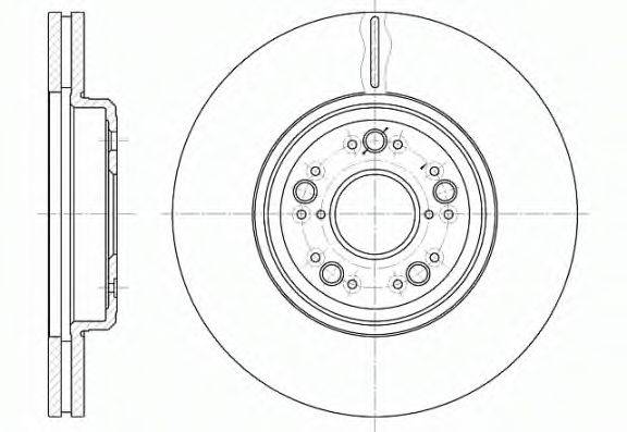 Тормозной диск ROADHOUSE 61252.10