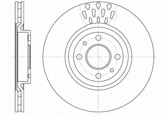 Тормозной диск REMSA 6315.10