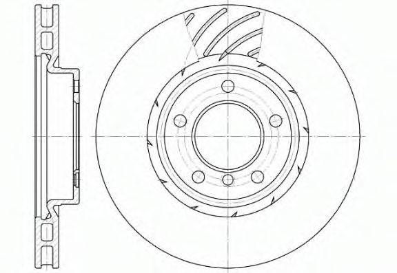 Тормозной диск REMSA 6508.11