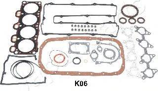 Комплект прокладок, двигатель JAPANPARTS KM-K06