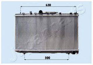 Радиатор, охлаждение двигателя JAPANPARTS RDA153098