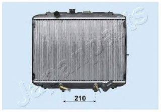 Радіатор, охолодження двигуна JAPANPARTS RDA283058