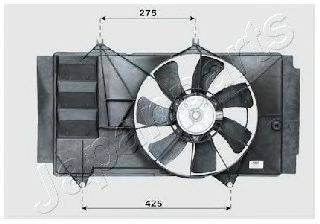 Вентилятор, охолодження двигуна JAPANPARTS VNT151829