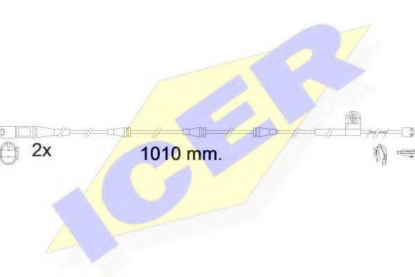 ICER 610622EC Сигнализатор, износ тормозных колодок