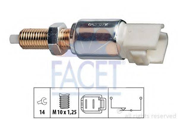 FACET 71062 Выключатель фонаря сигнала торможения
