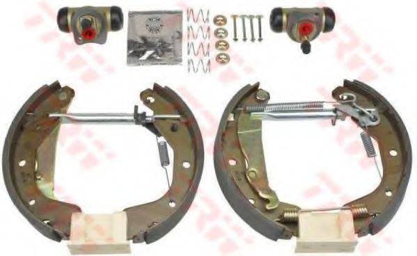 TRW GSK1623 Комплект тормозных колодок