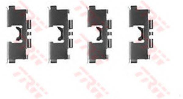TRW PFK226 Комплектующие, колодки дискового тормоза
