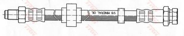 TRW PHB451 Тормозной шланг