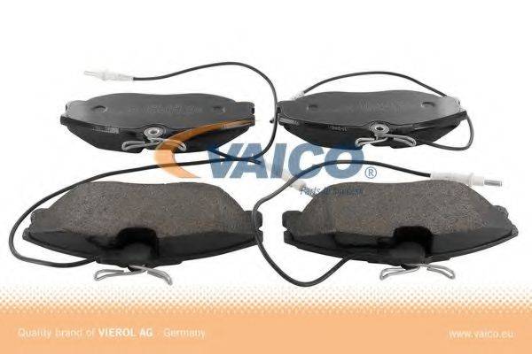 Комплект гальмівних колодок, дискове гальмо VAICO V22-0078