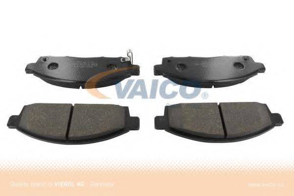 Комплект гальмівних колодок, дискове гальмо VAICO V37-0028