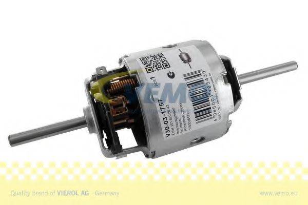 VEMO V30031757 Электродвигатель, вентиляция салона