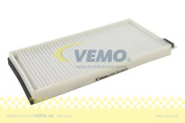 Фільтр, повітря у внутрішньому просторі VEMO V64-30-0003