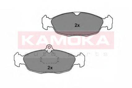 Комплект тормозных колодок, дисковый тормоз KAMOKA JQ1011464